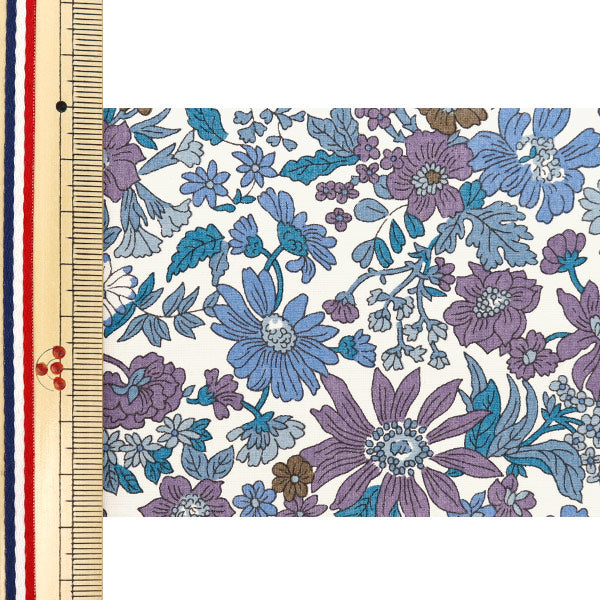 [De la cantidad 5] cinta "Liberty Fabric estampado de impresión Ancho de cinta 80 mm ri-3636163ye"