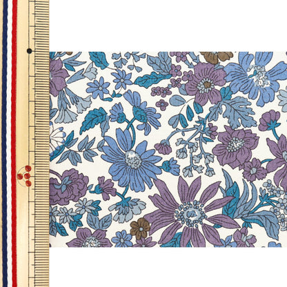 [Aus Menge 5] Band "Liberty Fabric Print Ribbon Breite 80mm RI-3636163ye"