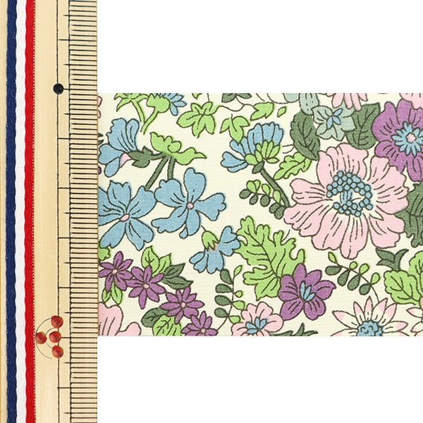 [From quantity 5] Ribbon "Liberty Fabric PrintRibbon Width 50mm RI-3636163ZE]