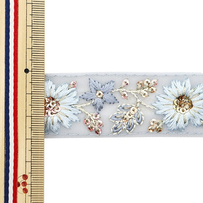 [الكمية من 5] الحرف اليدويةالزركشة 『2022 زركشة التطريز الهندي أخضر × نعناع 45180I”