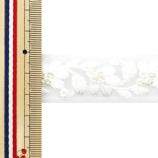 [الكمية من 5] الحرف اليدويةالزركشة 『2022 زركشة التطريز الهندي أبيض × أبيض 152C”