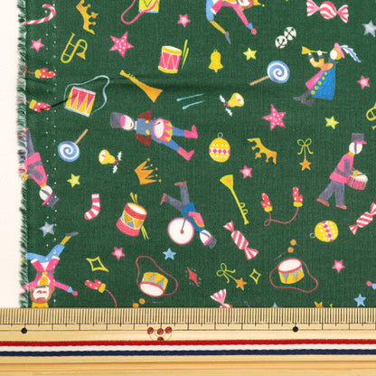 [From quantity 5] Fabric "Liberty Fabric Tana lawn Liberty Christmas Tumbling Toys 36368405-CT] Liberty Japan