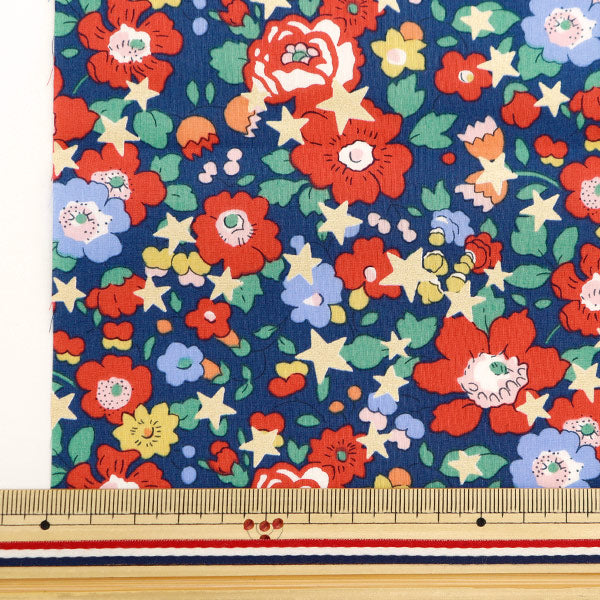 [À partir de 5] tissu "Liberty tissu tanalone tanalone Liberty Christmas Betzy Star 36368406-AT" Liberty Japan Liberty Japan