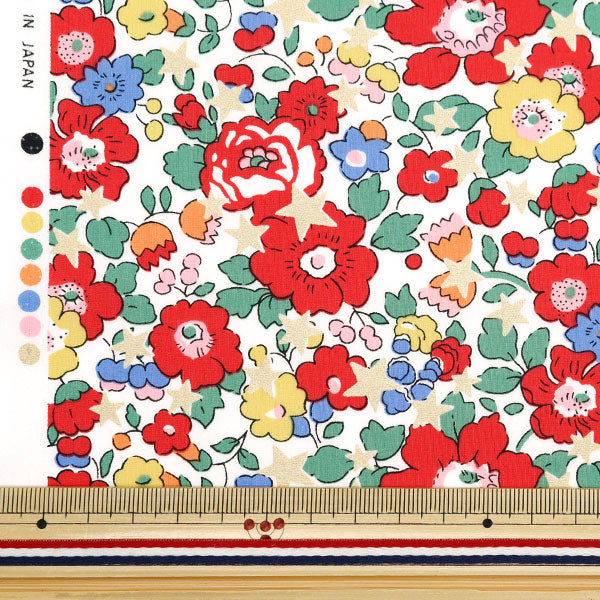 [À partir de 5] tissu "Liberty tissu tanalone tanalone Liberty Christmas Betzy Star 36368406-BT" Liberty Japan Liberty Japan