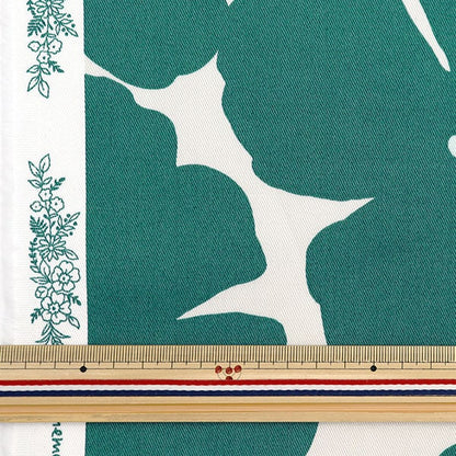 [De la cantidad 5] Fabric "Anémona Garden Blue Green Twflane-Blgr"