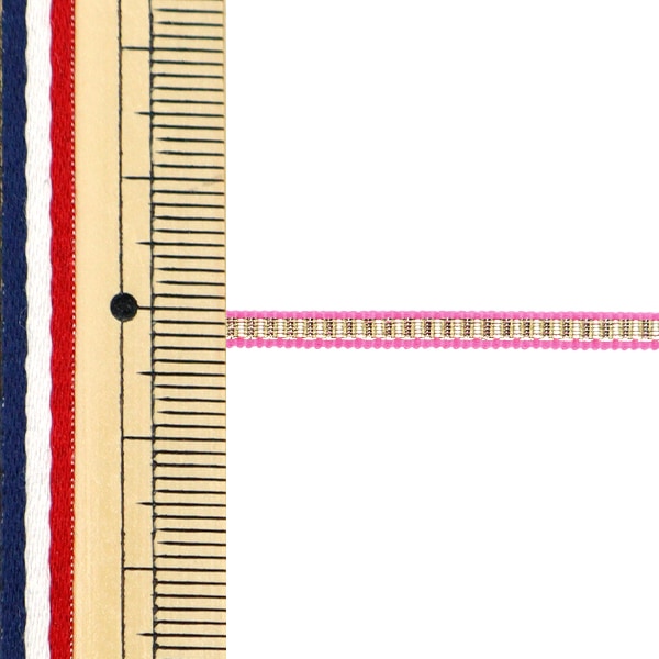 【数量5から】 リボン 『メタリックシェル 約3mm幅 52番色 1903』