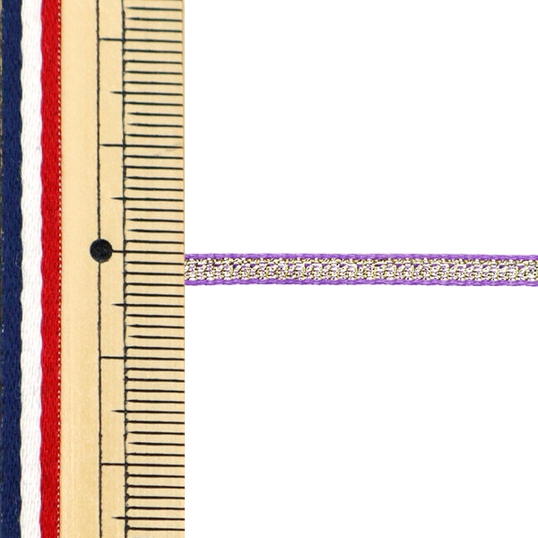 【数量5から】 リボン 『メタリックシェル 約3mm幅 63番色 1903』