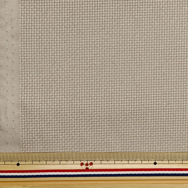 刺繡布料 “普里剪布 Ramejava Cross 55 14計數55 Noble Gray X Gold 225554“ Lecien Lecien Cosmo Cosmo