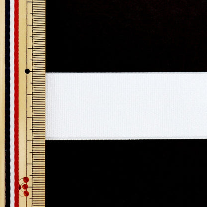 [الكمية من 5] شريط مصنوع يدويًا "شريط مطاطي قابل للعكس للخصر عرض حوالي 3 سم اللون 1 114-351-001"