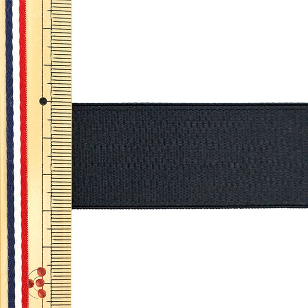 【数量5から】 手芸テープ 『ウエストリバーシブルストレッチテープ 幅約3cm 9番色 114-351-009』