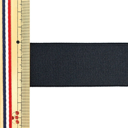 【数量5から】 手芸テープ 『ウエストリバーシブルストレッチテープ 幅約3cm 9番色 114-351-009』