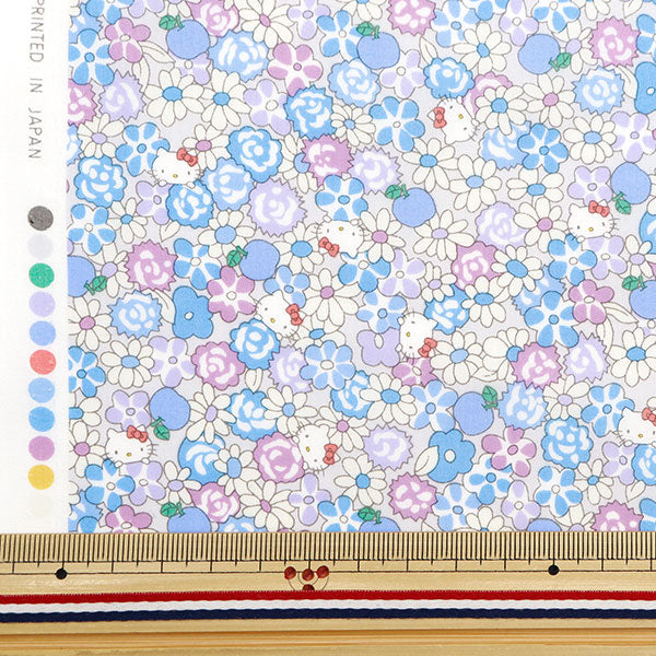 [Из 5] Ткань "Liberty Fabric Tanalone Hello Kitty 50 -летие Apple Sicking DC33497J24D" Liberty Japan Liberty Japan