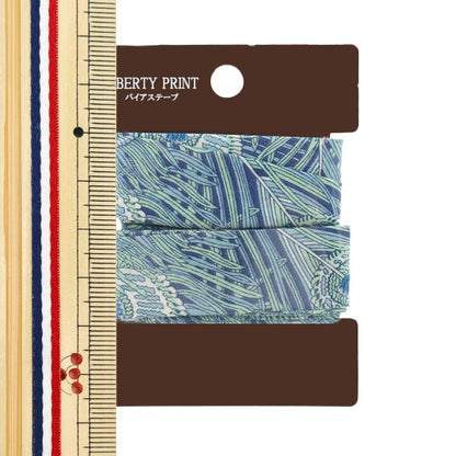 Schrägband "Liberty Stoff Schrägband 20 mm Breite 2m Roll Tape-Quh-Ze]