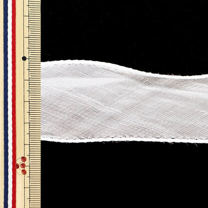 [الكمية من 5] الشريط ``ذيل السمكةالشريط حوالي 31-40 مللي متر عرض أبيض 13845 بوصة