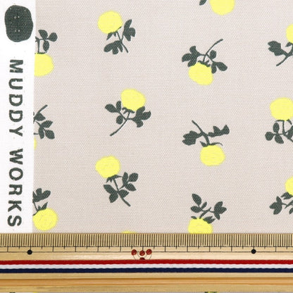 [De la cantidad 5] Fabric "Ox Organic Mady Works Mini Barara Ekx-137-2b" Kokka Cocka