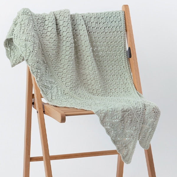 編み物キット 『スズランの三角ショール 9番色 23-42』