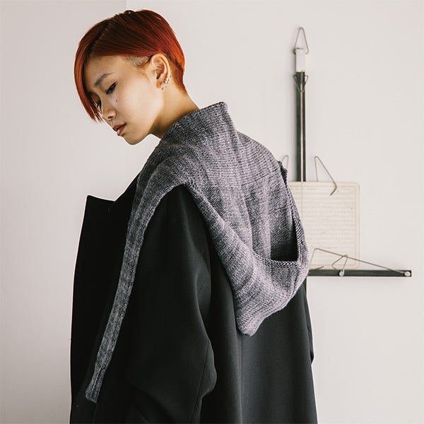 編み物キット 『フード付きマフラー 811番色 23-44』