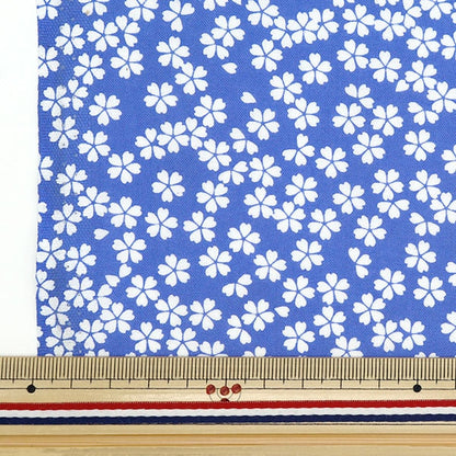 [Aus Menge 5] Stoff "Blatt Sakura Snow Navy No-Sakura-C"