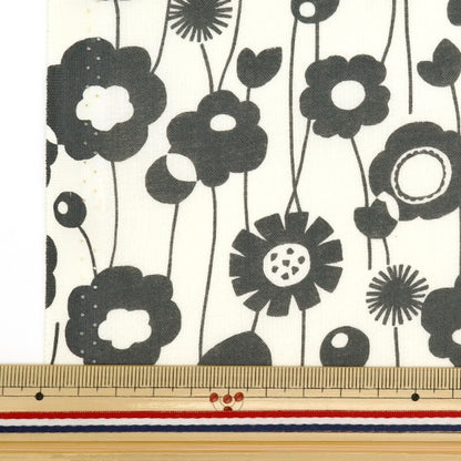 [De la quantité 5] tissu "Soueting Flower and Dandelion No-Fdan-E"