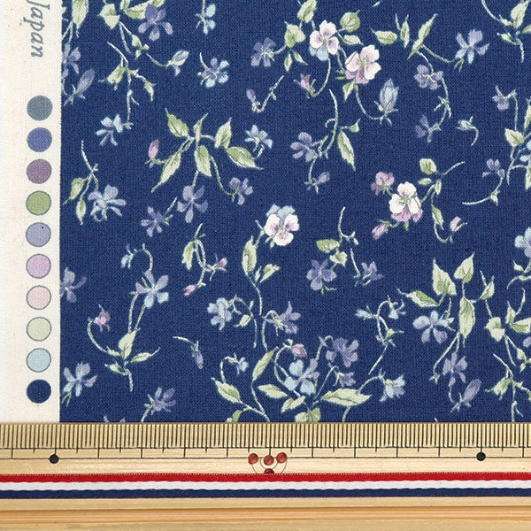 [De la cantidad 5] Fabric "Afrae Violet Blue 83054-1-5"