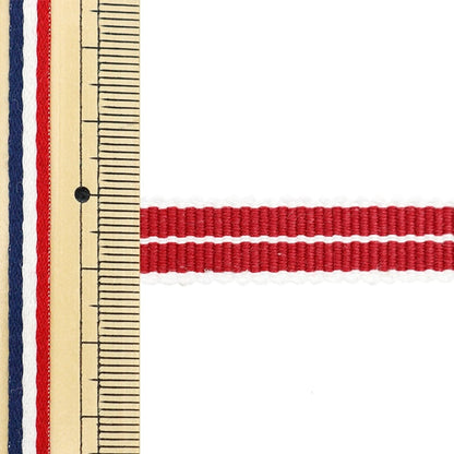 [수량 5에서] 수공예 끈 "Sanada String Cotton Flat String 4 분 너비 약 1.2cm 228 색상"