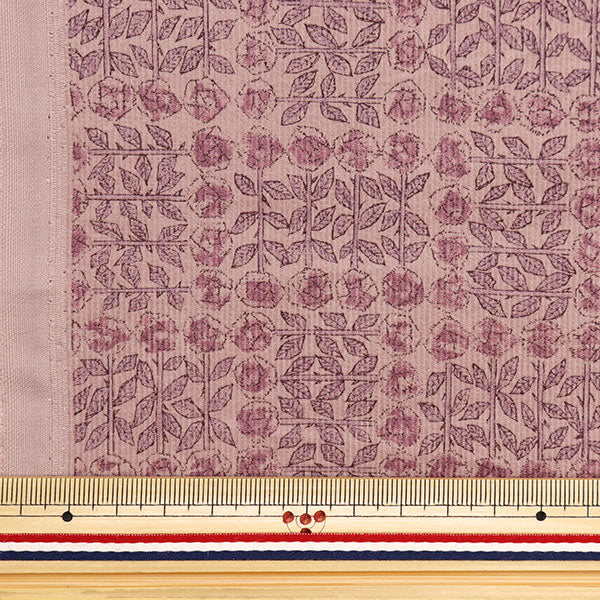 [From quantity 5] Fabric "Liberty Fabric Corduroy Sleeping Rose Pink 3630275-J23B] [Yuzawayaoriginal】