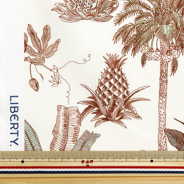 [الكمية تبدأ من 5] قماش "Liberty Fabrics Tana Lawn Darwin's Journey 3634108-24BU" Liberty Japan Liberty Japan