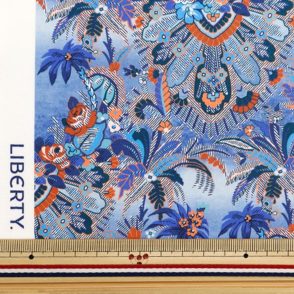 [الكمية تبدأ من 5] قماش "Liberty Fabrics Tana Lawn Milo's Paradise 3634131-24AU" Liberty Japan Liberty Japan