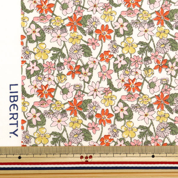 [Aus 5] Stoff "Liberty Fabric Tanalone Carmela Daisy 3634147-24bu" Liberty Japan Liberty Japan