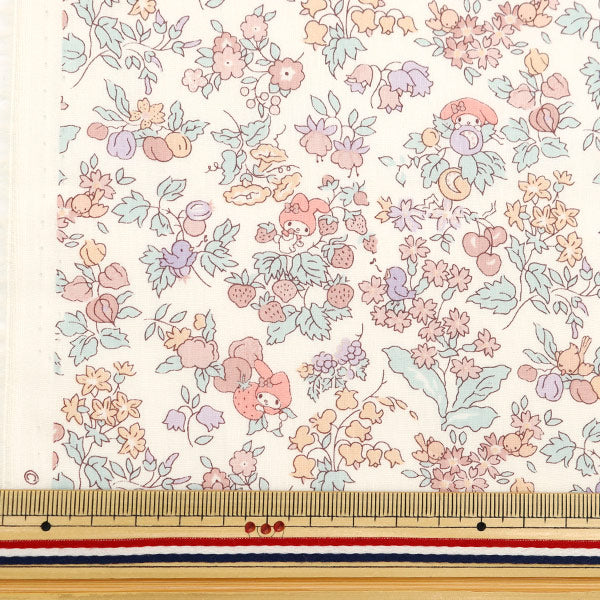 [Dalla quantità 5] Fabric "Liberty Fabric Tanalone Nancy Ochard Beige DC30715-J24C" [Yuzawaya Originale]