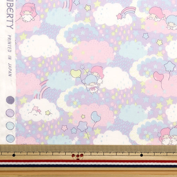 [الكمية من 5] قماش "Liberty Fabrics Tanah Lawn Hiding Dreams Purple DC30720-A24B" [Yuzawaya Original]