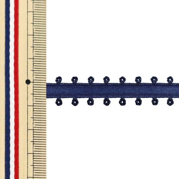 [De la cantidad 5] Cinta "Picot SatinCinta 1600k aproximadamente 6 mm de ancho 19 ° color] Mokuba Wood Horse