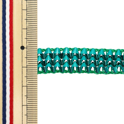 [De la quantité 5] artisanatGarniture 『Garniture pailletée Environ 1,5 cm de large 6e couleur 3003"