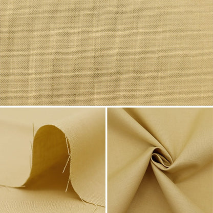 [From quantity 5] Fabric 『Sheeting Milkyrate plain beige MLJM-02A]