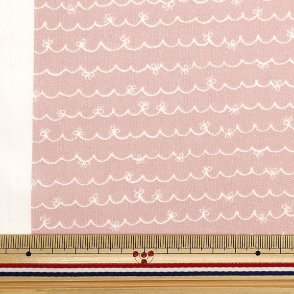 [De la cantidad 5] Fabric "Poprine Homy Collection Connection Ribbon DH11334S-L"