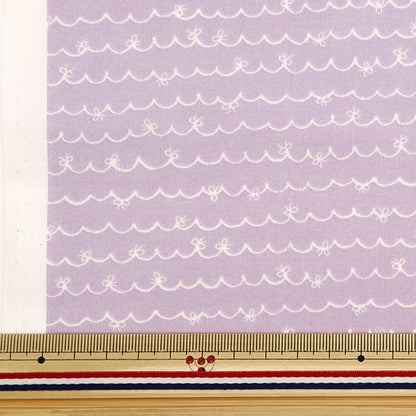 [From quantity 5] Fabric 『Poplin Home collection connectionRibbon DH11334S-M