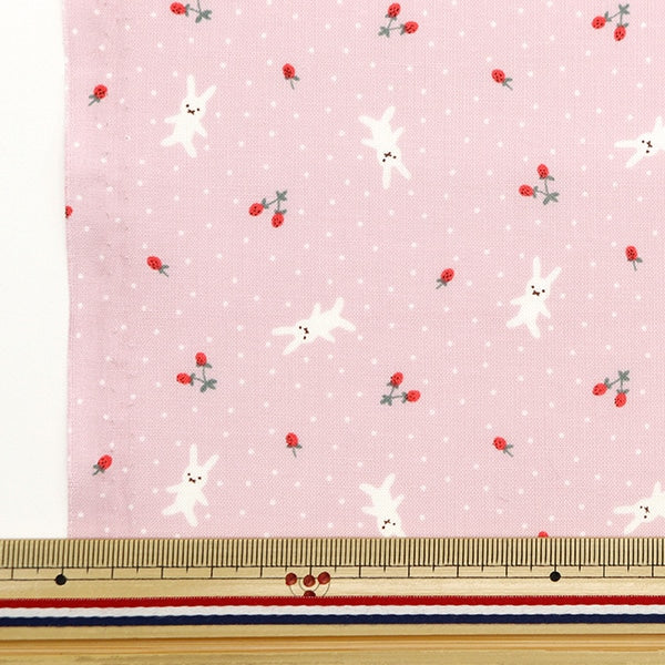 [De la cantidad 5] Fabric "Poprine Homy Collection Rabbit Dh11989s-G"