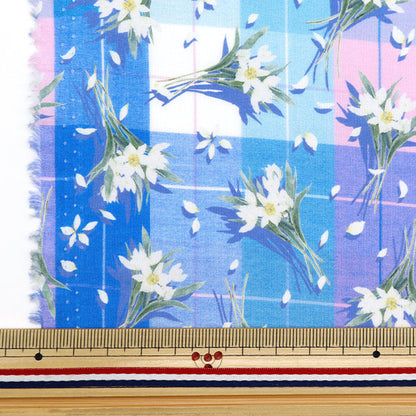 [De 5] Fabric "Liberty Fabric Tanalone Dancing Duffy Dil DC33551-YE" Libertad Japón Libertad Japón