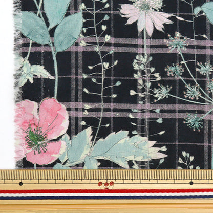 [De 5] Fabric "Liberty Fabric Tanalone Irmaz Garden DC33556-Ze" Libertad Japón Libertad Japón