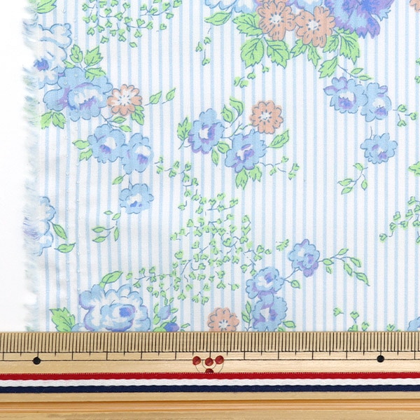 [À partir de 5] tissu "Liberty tissu tanalone lydy Stripe DC33558-xe" Liberty Japan Liberty Japan