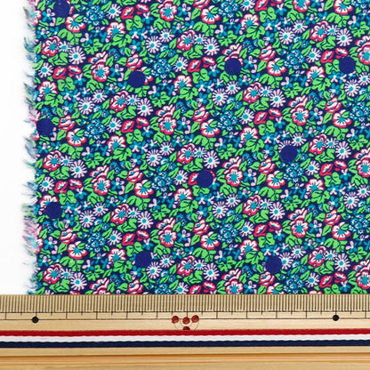 [From quantity 5] Fabric "Liberty Fabric Tana lawn Abasan Spot DC33571-WE] Liberty Japan