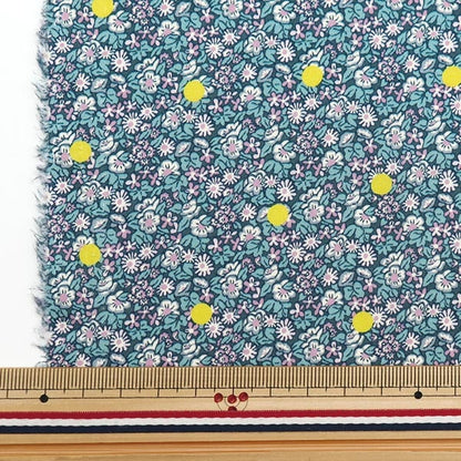 [From quantity 5] Fabric "Liberty Fabric Tana lawn Abasan Spot DC33571-XE] Liberty Japan