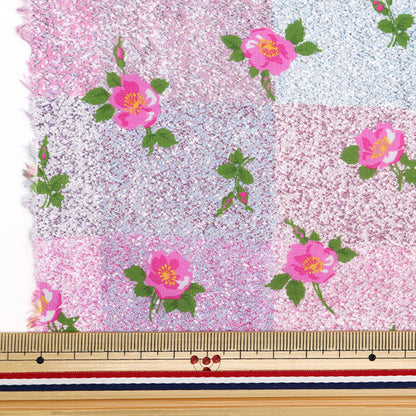 [الكمية تبدأ من 5] قماش "Liberty Fabrics Tana Lawn Sharing Rose DC33630-WE" Liberty Japan Liberty Japan