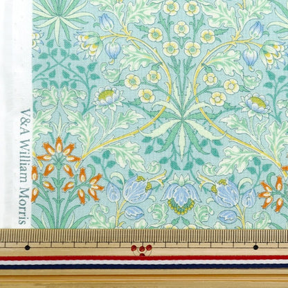 [De la cantidad 5] Fabric "Hojas V&A Hiyacinth Sachs VA10015-C"