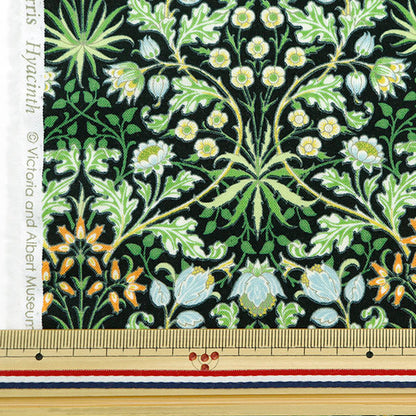 [De la quantité 5] Tissu "Feuille de tissu V & A Green Green VA10015-E"