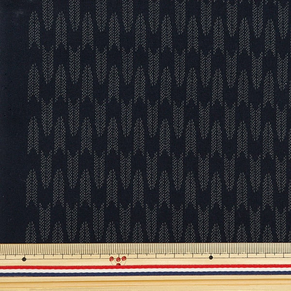 [From quantity 5] Fabric 『Sheeting Yagasuri Dai Ai 88222-6-13]