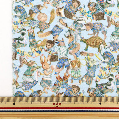 [Aus Quantität 5] Stoff "Liberty Fabric Nr. 11 Leinwand Harabaloo 3631121-21b" Liberty Japan