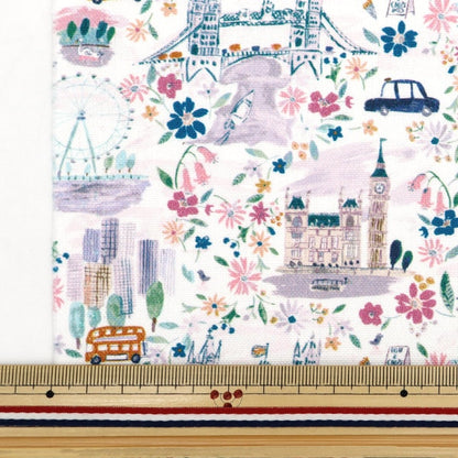 [Aus Quantität 5] Stoff "Liberty Fabric Nr. 11 Leinwand Stolz und Bloom 363J6801-B" Liberty Japan Liberty Japan