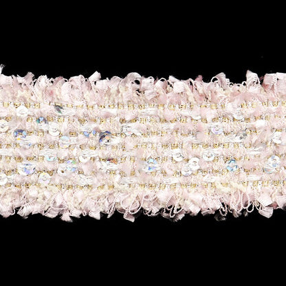 الحرف اليدويةالزركشة `` يتوهم تويدالزركشة العرض 3 سم × 1.5 م FB30-7''