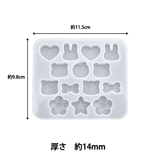 树脂模具“硅模具可爱的动物大型H2108”